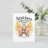 蝶々自閉症3 ポストカード (スタンド正面)