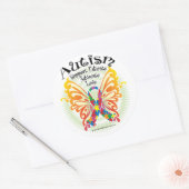 蝶々自閉症3 ラウンドシール (封筒)