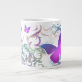 蝶々 ジャンボコーヒーマグカップ (正面)