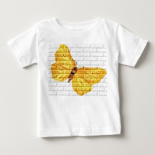 蝶々 ベビーTシャツ (正面)