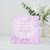 蝶々 招待状 (スタンド正面)