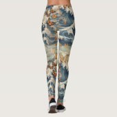 蝶々(波) レギンス (裏面)