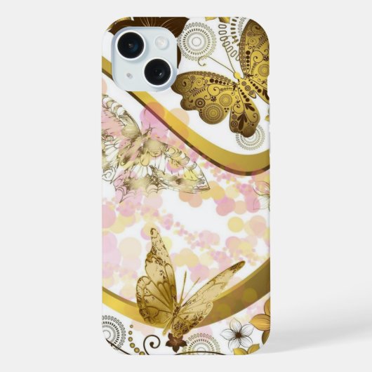蝶々  iPhoneケース (裏面)
