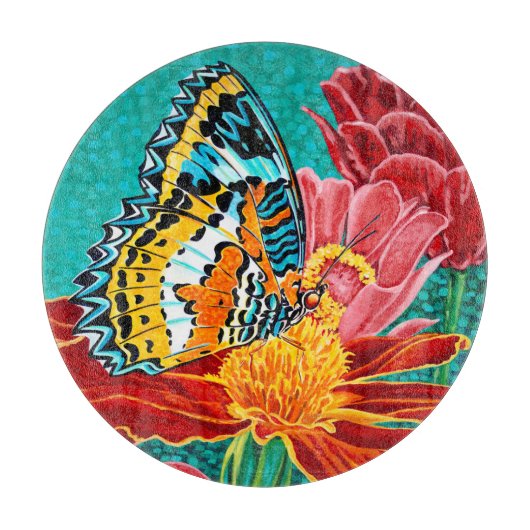 蝶々I カッティングボード (正面)