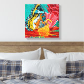 蝶々I キャンバスプリント (インサイチュ (寝室))