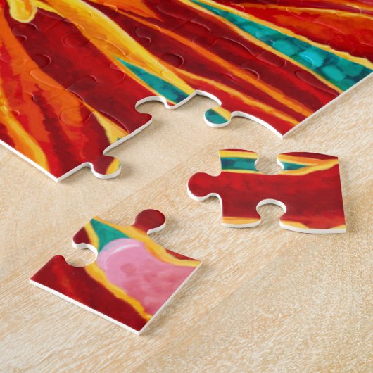 蝶々I ジグソーパズル (側面)