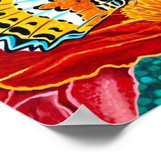 蝶々I ポスター (角)