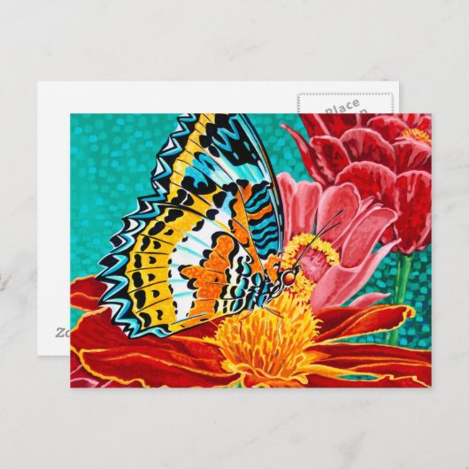 蝶々I ポストカード (正面/裏面)