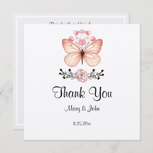 蝶ありがとう泣く (正面/裏面)