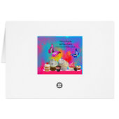 蝶おいしいカップケーキ,カラフル誕生日 (裏面横)