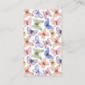 蝶おむつラッフルカード エンクロージャーカード (裏面)