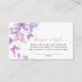 蝶おむつラッフル エンクロージャーカード (正面)