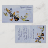 蝶および妖精の~の名刺 名刺 (正面/裏面)