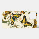 蝶および幼虫のカラフルな収集 Case-Mate iPhoneケース (裏面 (横))
