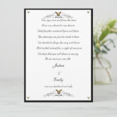 蝶および渦巻の駆け落ちの発表 案内状 (スタンド正面)