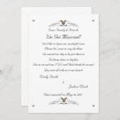 蝶および渦巻の駆け落ち2 案内状 (正面/裏面)