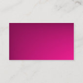 蝶および紫色 名刺 (裏面)