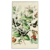 蝶および花の庭 スモールペーパーバッグ (正面)