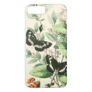 蝶および花の庭 iPhone 8 PLUS/7 PLUSケース
