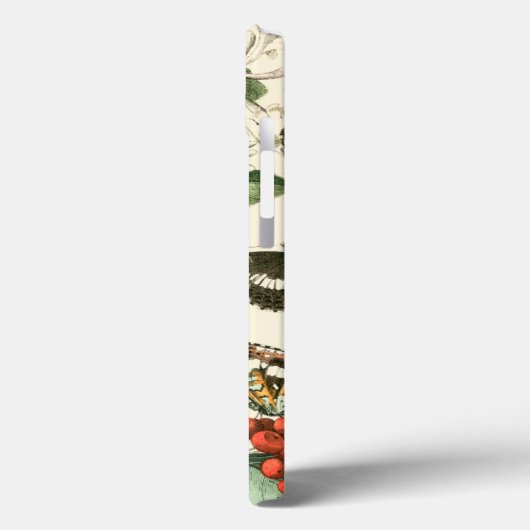 蝶および花の庭 Case-Mate iPhoneケース (裏面 / 左)