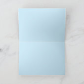 蝶および花 カード (内部)