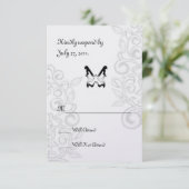 蝶および華麗さRSVP 出欠カード (スタンド正面)