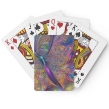 蝶お洒落のフラクタル水色