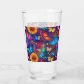 蝶お洒落の夢 タンブラーグラス (裏面)