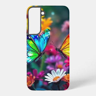 蝶お洒落の踊り SAMSUNG GALAXY S22+ケース