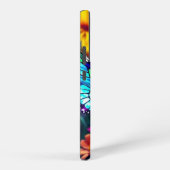 蝶お洒落の踊り SAMSUNG GALAXYケース (右側面)