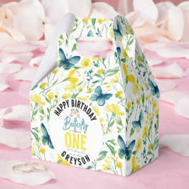 蝶お洒落フローラ第1誕生日 フェイバーボックス