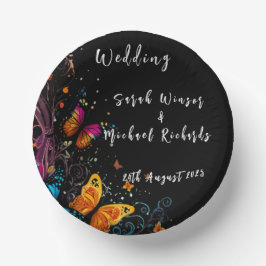 蝶お洒落園はがき ペーパーボウル