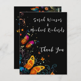 蝶お洒落園はがき ポストカード