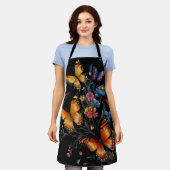 蝶お洒落園 エプロン (着用した状態)