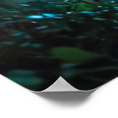 蝶お洒落女の子のポスター ポスター (角)