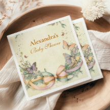 蝶お洒落弓赤ちゃんシャワー