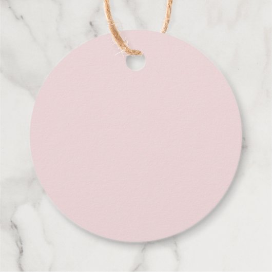 蝶お洒落赤ちゃんシャワー フェイバータグ (裏面)