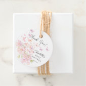 蝶お洒落赤ちゃんシャワー フェイバータグ (インサイチュ)