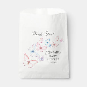 蝶お洒落赤ちゃんシャワー フェイバーバッグ