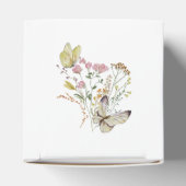 蝶お洒落赤ちゃんシャワー フェイバーボックス (上部)