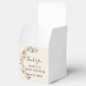 蝶お洒落赤ちゃんシャワー フェイバーボックス (オープン)