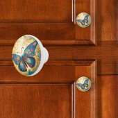 蝶お洒落 セラミックノブ