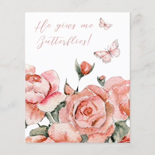 蝶お茶フローラシャワードロー推測ゲームカード (裏面)