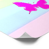 蝶かわいらしとフローラガラテヤ5 ポスター (角)