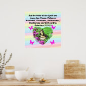 蝶かわいらしとフローラガラテヤ5 ポスター (キッチン)