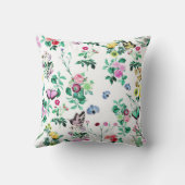 蝶かわいらしと花 クッション (裏面)