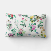 蝶かわいらしと花 ランバークッション (裏面)