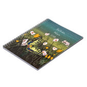 蝶かわいらしと野花 ノートブック (左側)
