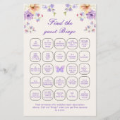 蝶かわいらしはゲストビンゴゲームを見つける (正面)