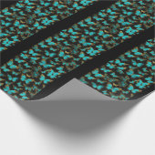 蝶かわいらしデザイン ラッピングペーパー (角)